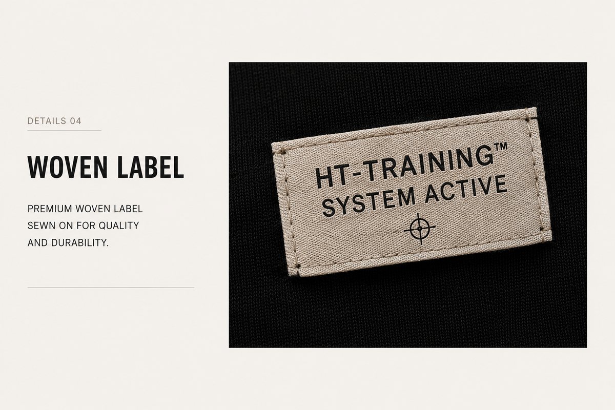 Woven HIT Training label